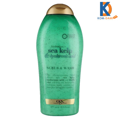 Ogx Body Scrub & Wash Sea Kelp 19.5oz