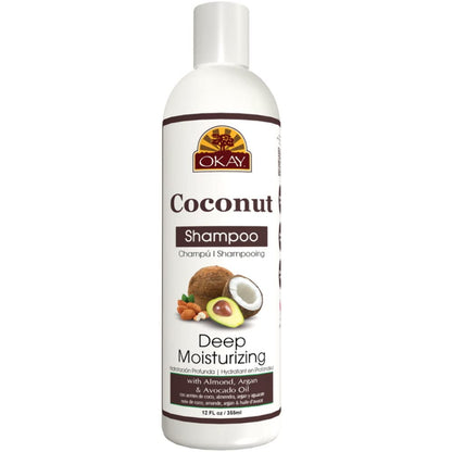 OKAY BJCO COCONUT SHAMPOO  12OZ