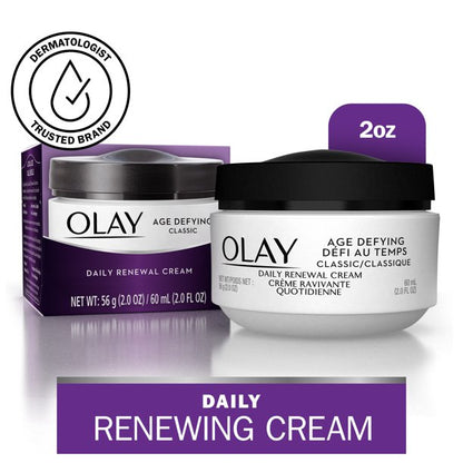 OLAY AGE DEFY DAILY RENEW CREAM 2OZ
