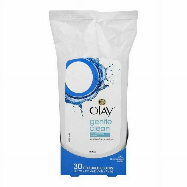 OLAY WET CLN CLTH PD 30 SENSITIVE