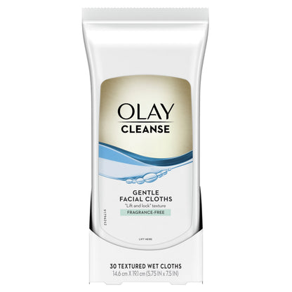 OLAY WET FACE CLOTH SENSITIVE 30CT