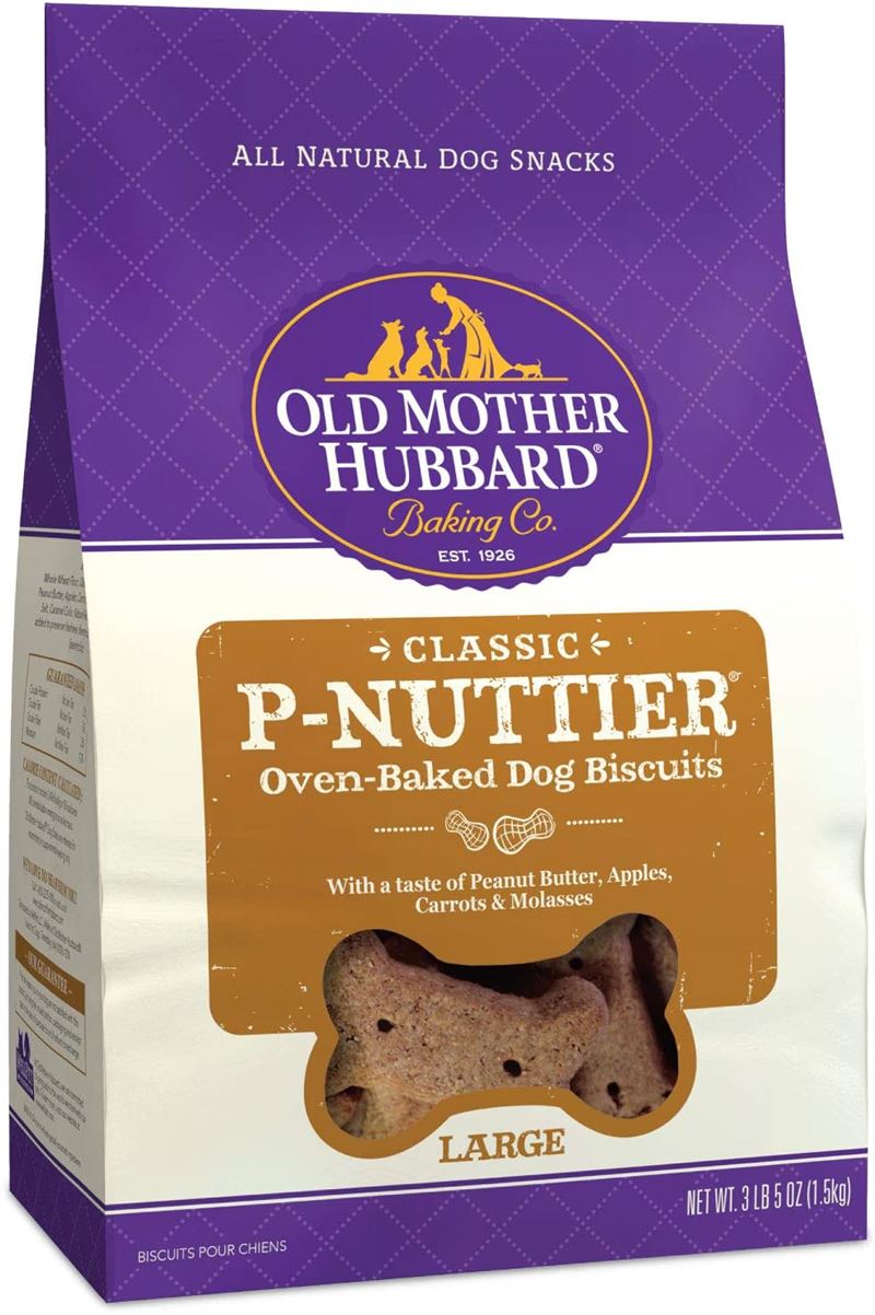 OLD MOTHER HUBBARD BISCUITS,P-NUTTIER,MINI