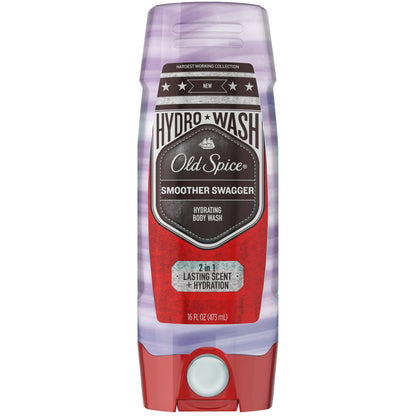 OLD SP HYDRO WASH LQ 16OZ STL CRG