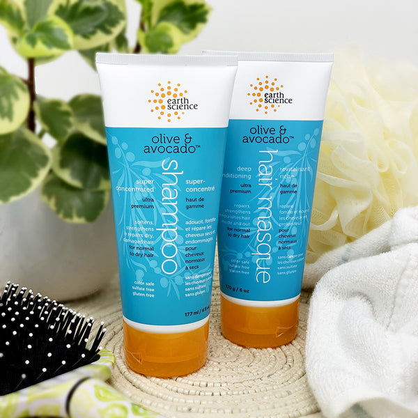 EARTH SCIENCE SHAMPOO,OLIVE & AVOCADO