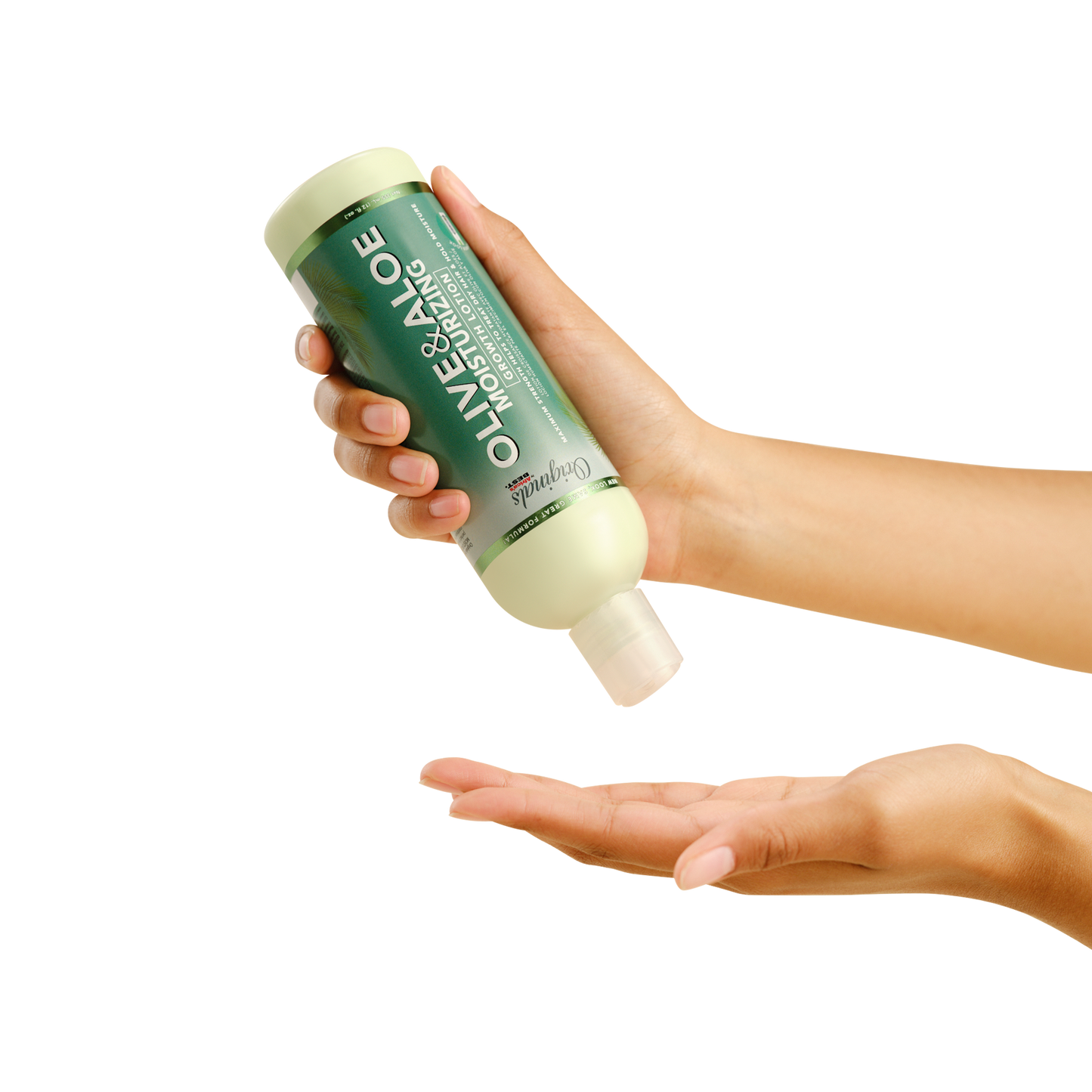 Africas Best Orig Olive & Aloe Moisturizing Grow Lotion 12oz