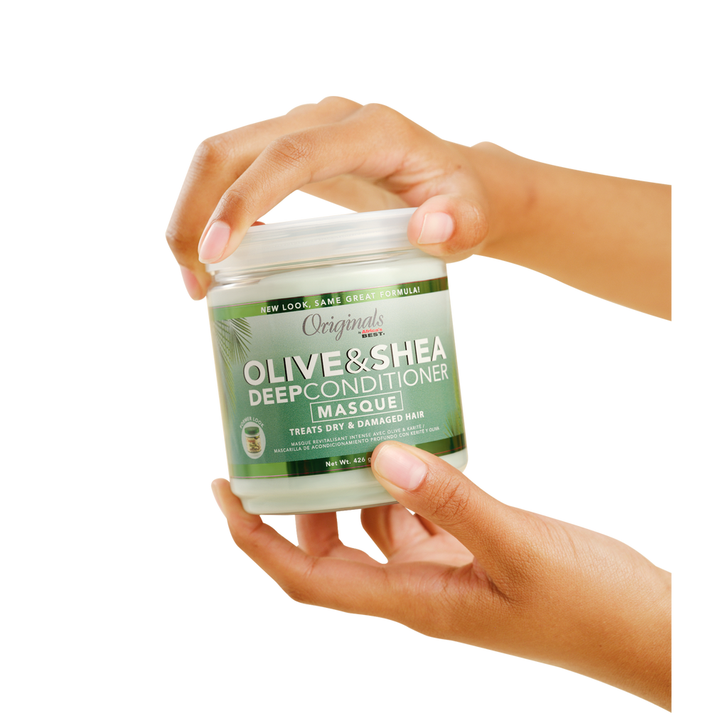Africas Best Orig Olive & Shea Deep Conditioner Masque 15oz