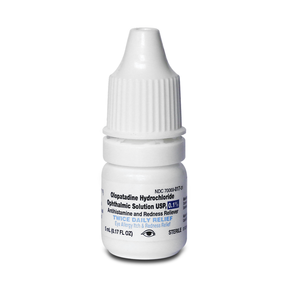 OLOPATADINE HCL DR 0.1% 5ML 2/D