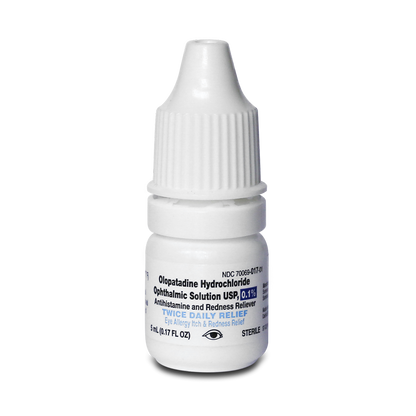 OLOPATADINE HCL DR 0.1% 5ML 2/D