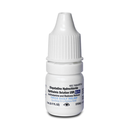 OLOPATADINE HCL DR 0.1% 5ML 2/D