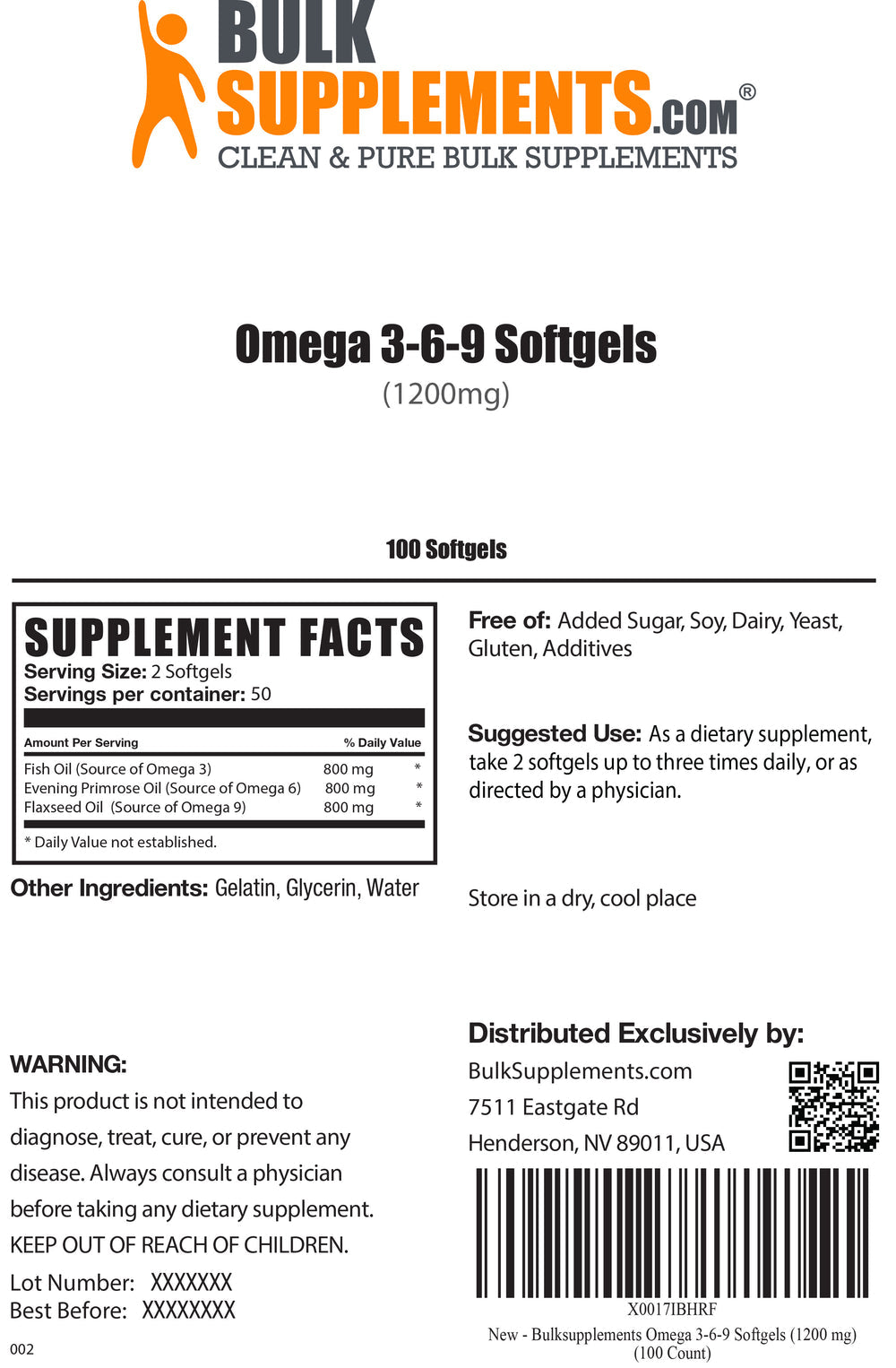 OMEGA 3-6-9 GC 90 SFG