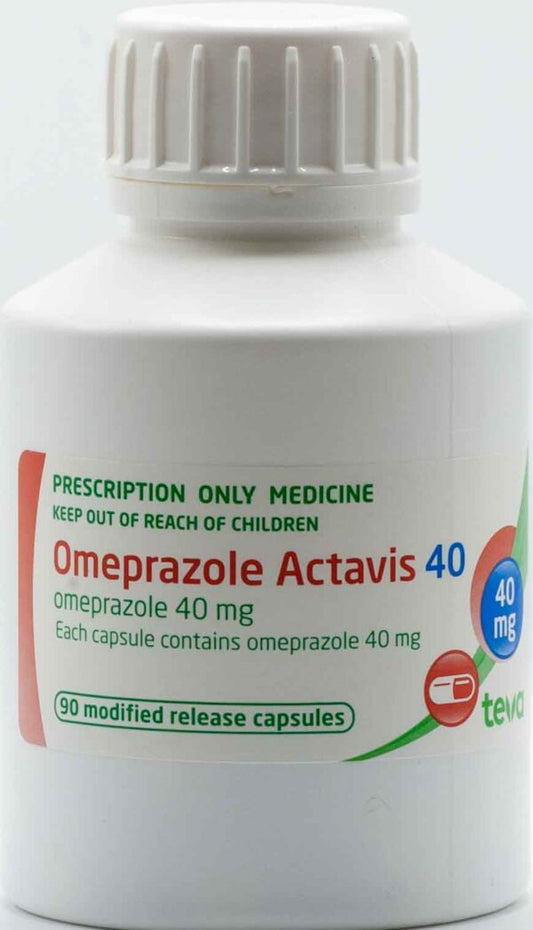 OMEPRAZOLE CP 40MG 90 DR