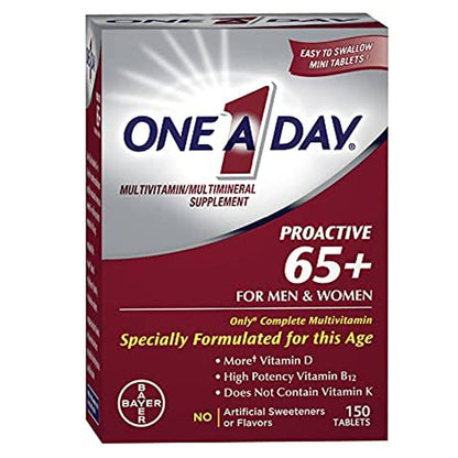 ONE A DAY ADVN TB 65 MENS 50+