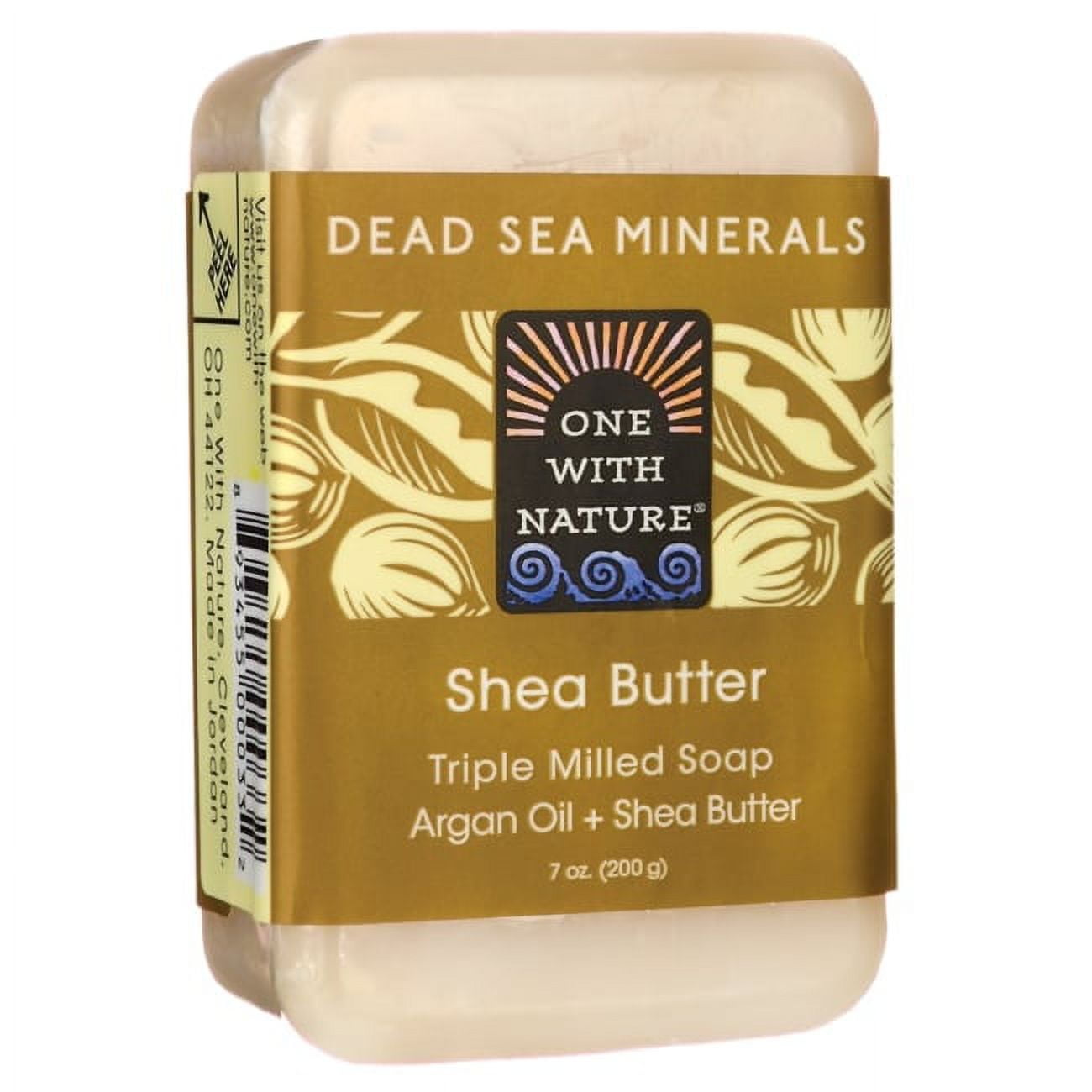 ONE WITH NATURE DEAD SEA BAR SOAP,SHEA BT