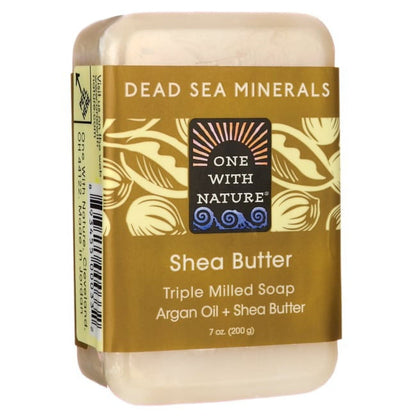 ONE WITH NATURE DEAD SEA BAR SOAP,SHEA BT
