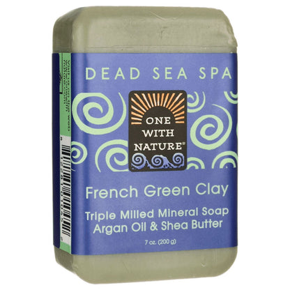 ONE WITH NATURE BAR SOAP,FRNCH GREEN CLAY