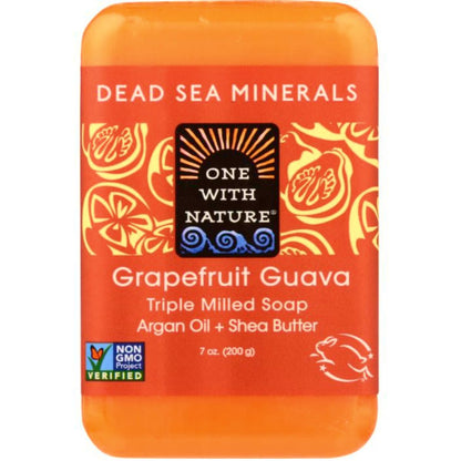 ONE WITH NATURE DEAD SEA BAR SOAP,GRP GVA