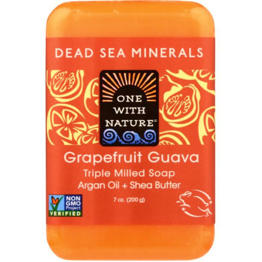 ONE WITH NATURE DEAD SEA BAR SOAP,GRP GVA