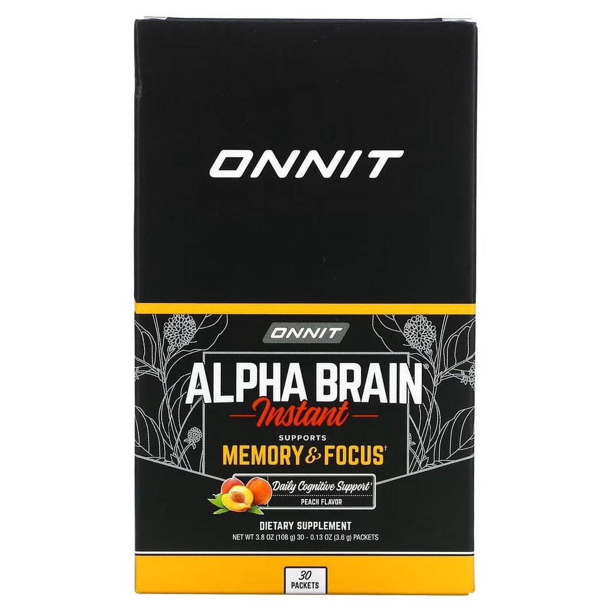 ONNIT ALPHA BRAIN INSTANT,PEACH
