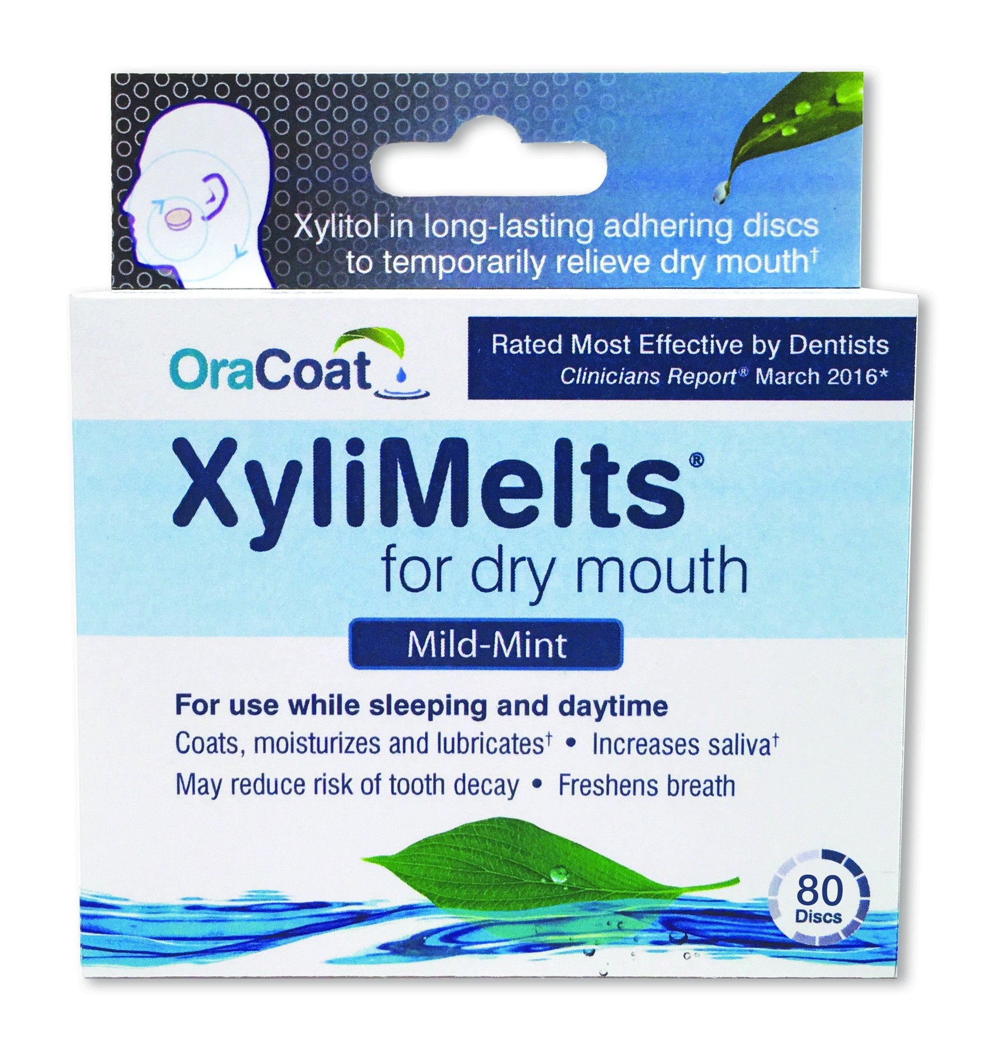 XYLIMELTS DRY MOUTH MINT LOZ 40CT