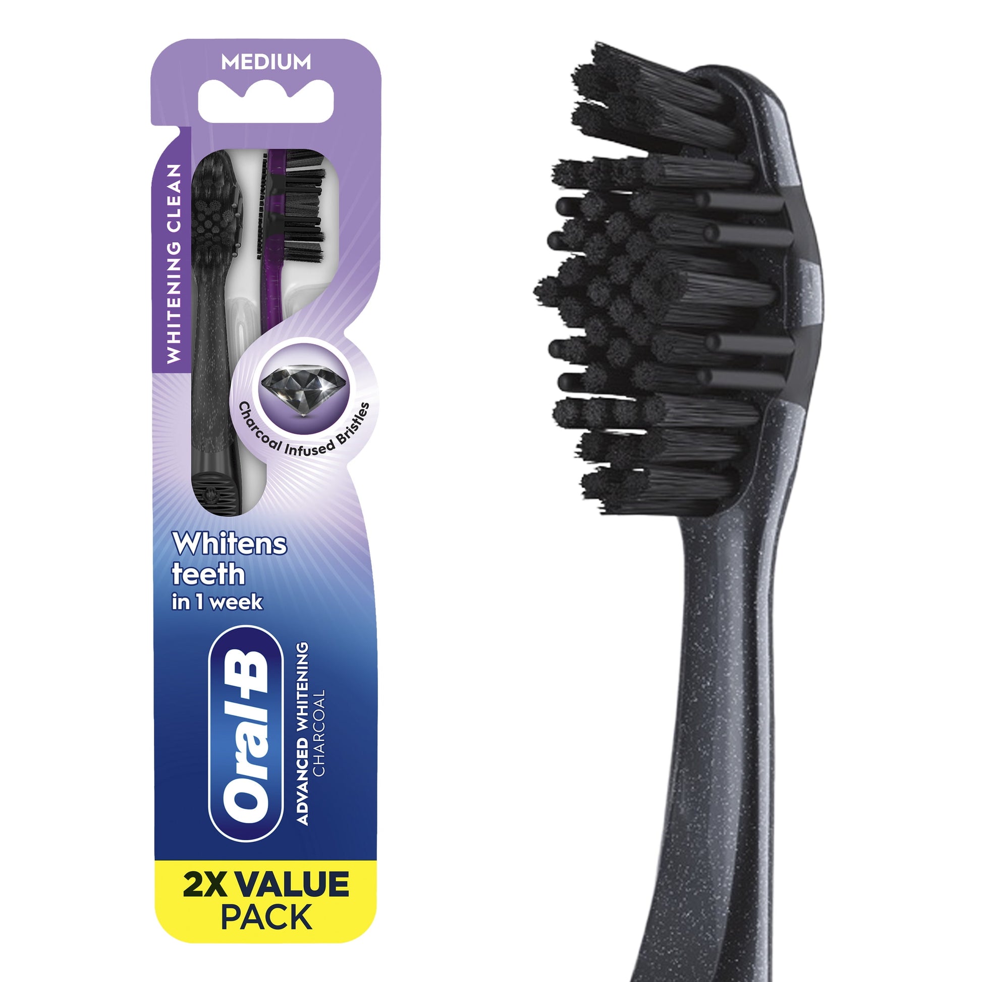 ORAL-B CHARCOAL BR/H 2