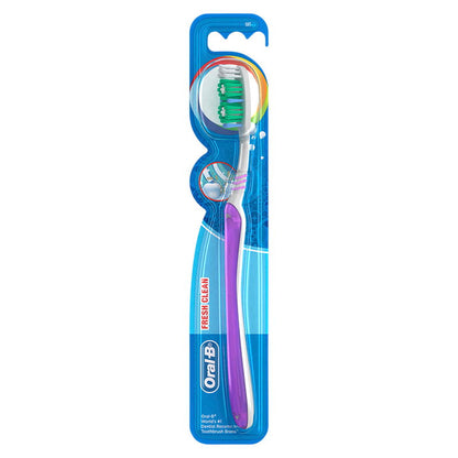 Oral-B Toothbrush Fresh & Clean Medium 6 Count