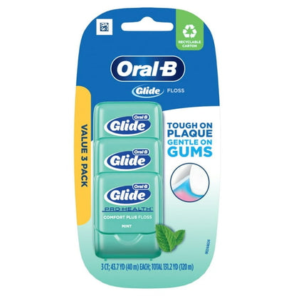 Oral-B Glide Floss Pro-Health Mint 109.3 Yards Value 2-Pack