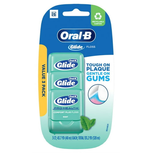 Oral-B Glide Floss Pro-Health Mint 109.3 Yards Value 2-Pack