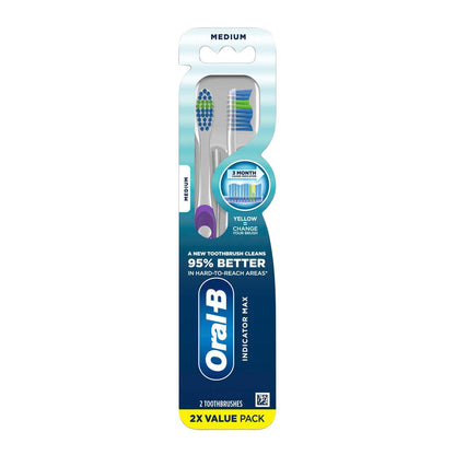 ORAL B INDICATOR SOFT T/B 2 CT