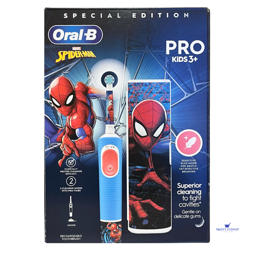 Oral-B Toothbrush Kids X-Soft Rechargeable Spiderman