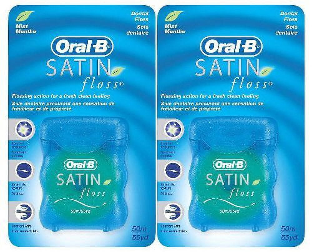 ORAL B FLOSS SATIN MINT 55YD