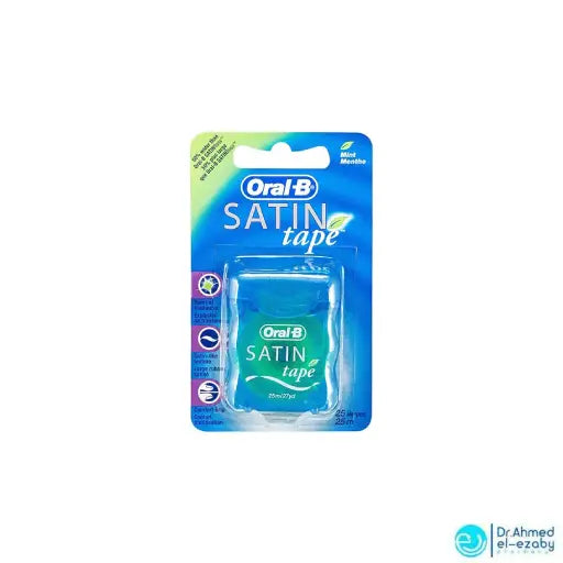 Oral-B Complete Floss 55 Yds Satin Mint Twin Pack (6in)