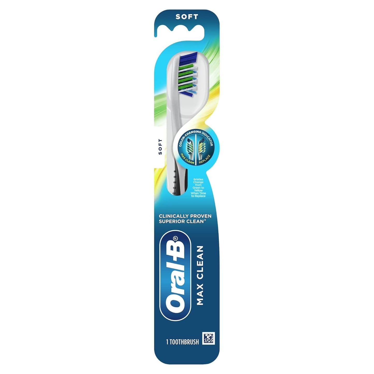 ORAL-B CRSSACTN MAX CLN MNL T/B SOFT 2CT