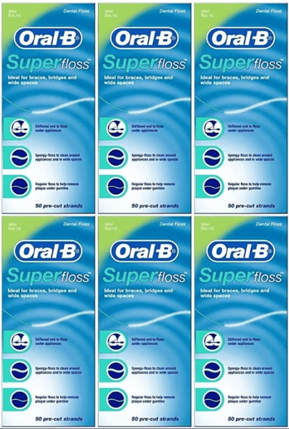 ORAL-B SUPERFLOSS 50Y MINT