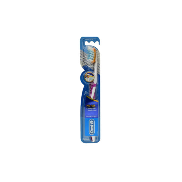 Oral-B Toothbrush Pro-Flex Medium Asst Colors 2-Pack
