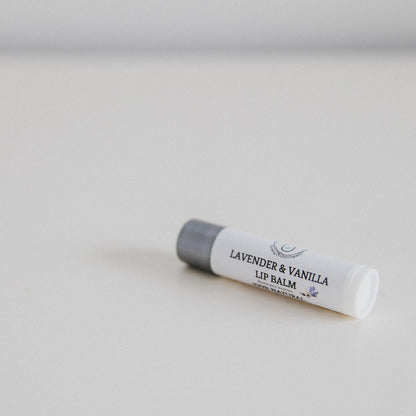 Organic Lip Balm; Vanilla Lemon