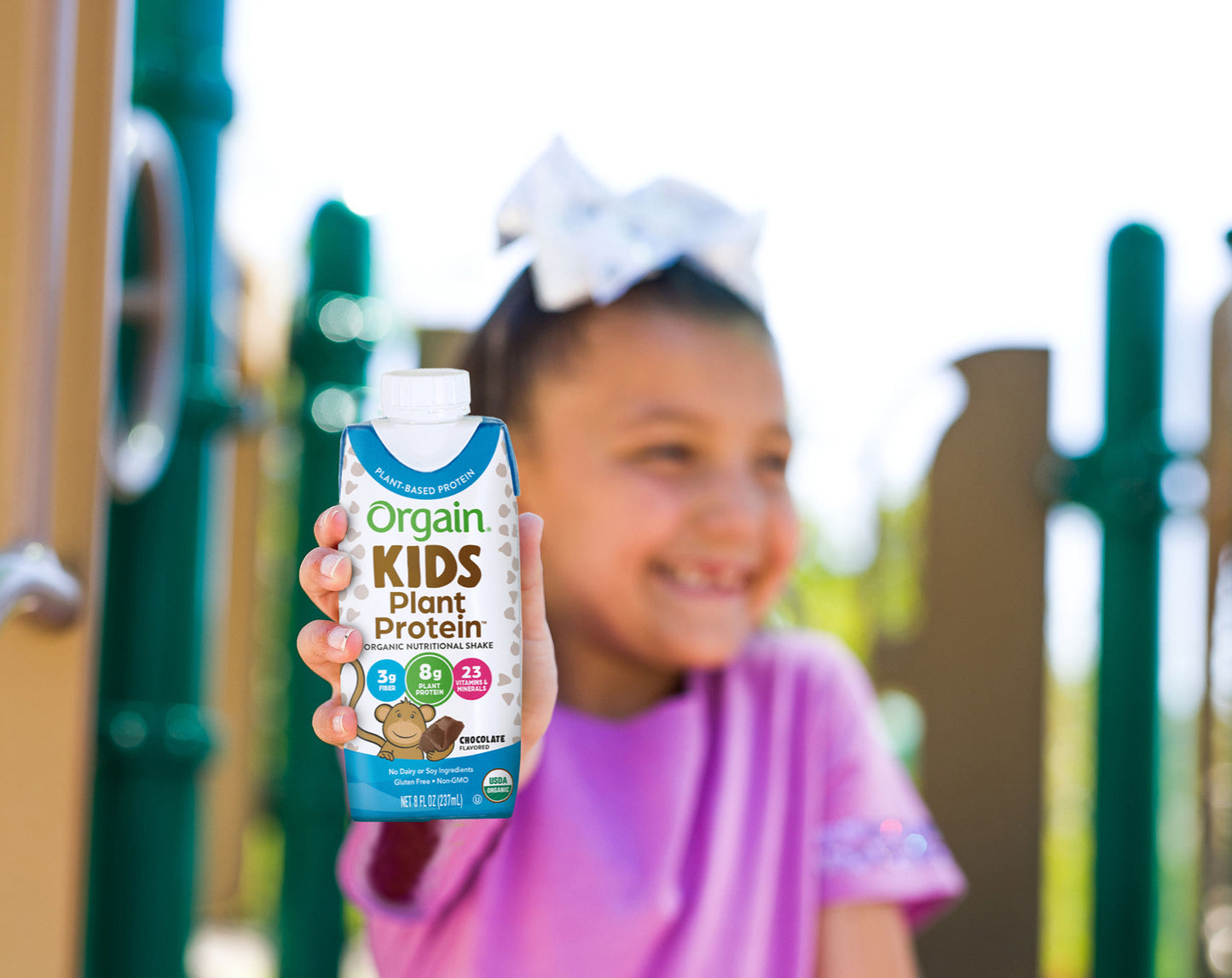 ORGAIN KIDS PROTEIN LQ 12X237ML