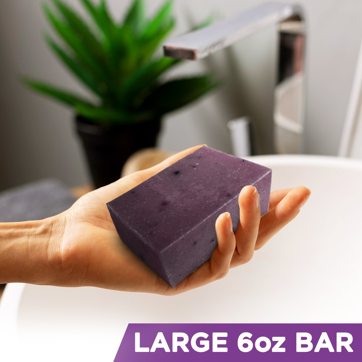 ONE WITH NATURE BAR SOAP,NAKED,LAVENDER