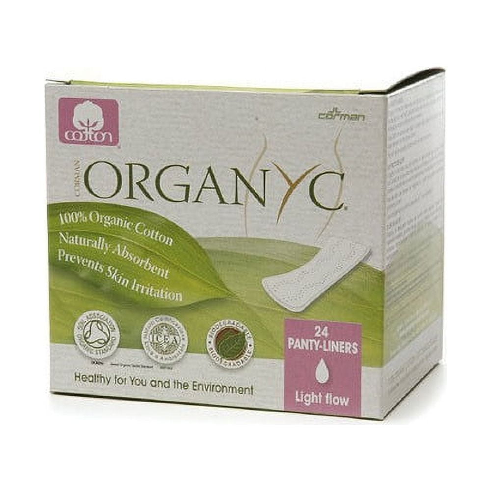 ORGANYC PANTY LINERS,CTN,FOLDED