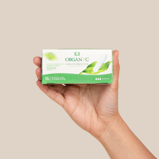 ORGANYC TAMPONS,REG,COTTON APPL