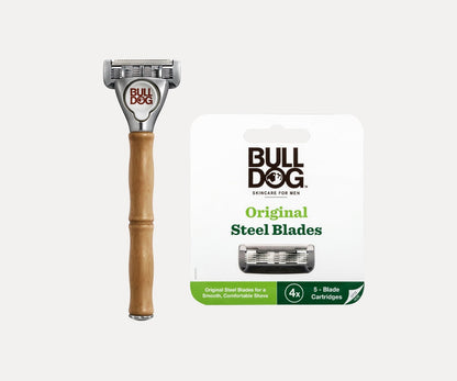 BULLDOG NATURAL SKINCARE RAZOR,REFILL