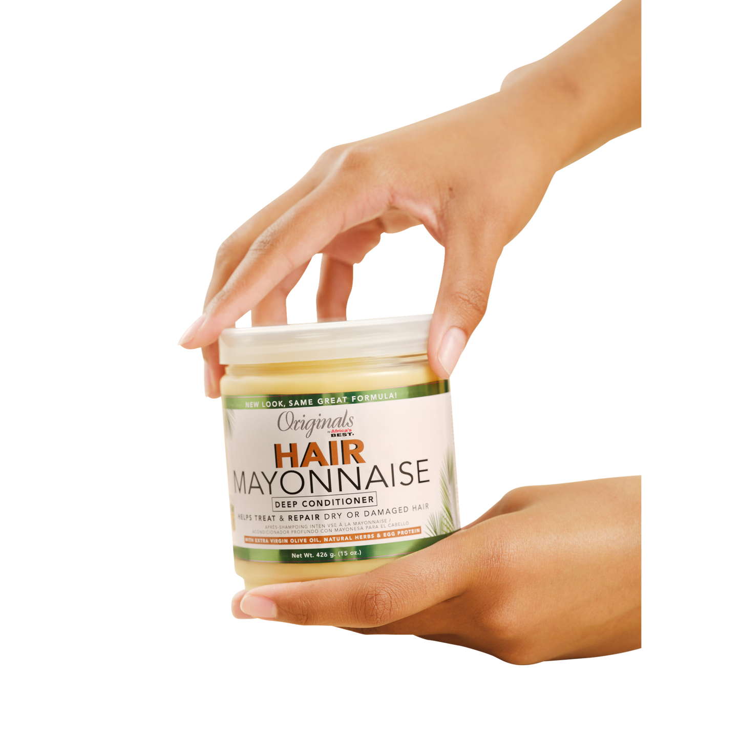 Africas Best Orig Hair Mayo Deep Conditioner 15oz Jar