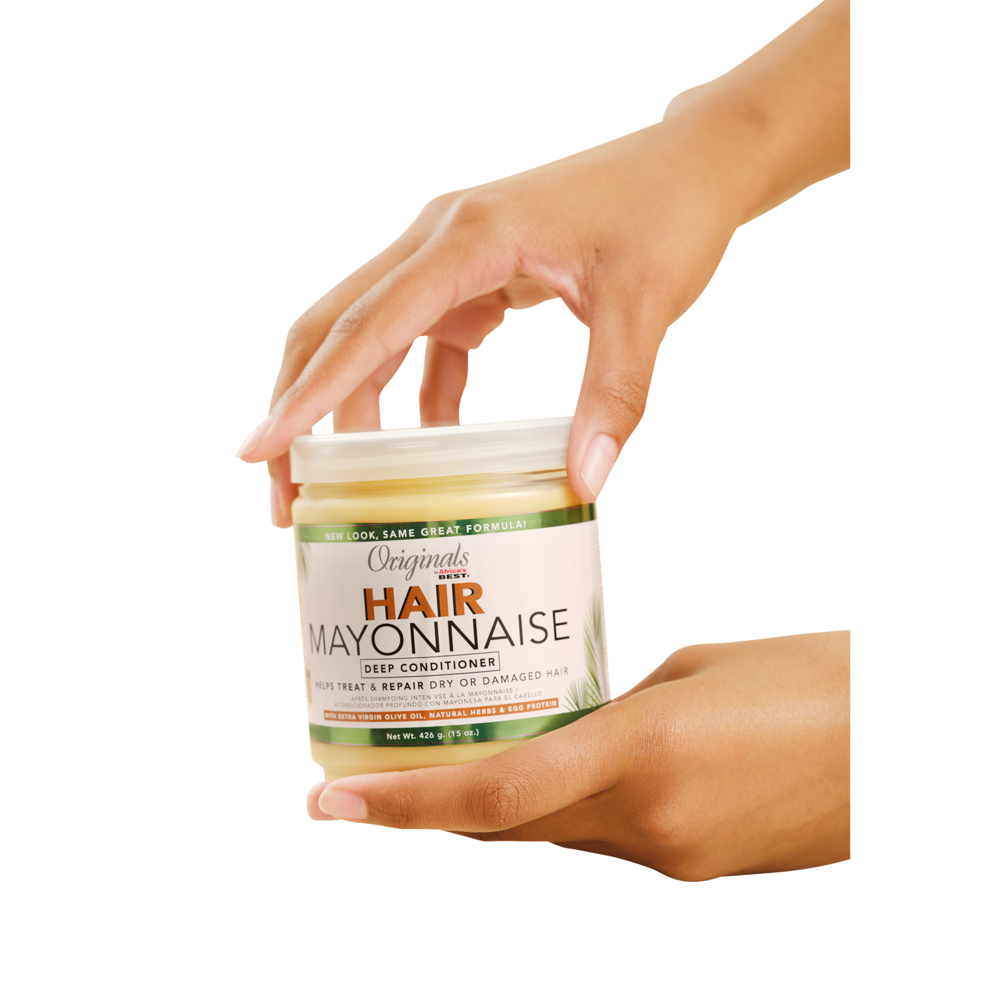 Africas Best Orig Hair Mayo Deep Conditioner 15oz Jar