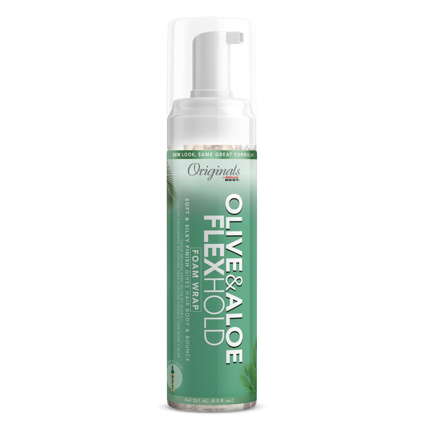 Africas Best Originals Olive & Alo Soft Shine Flex Hold 8.5oz