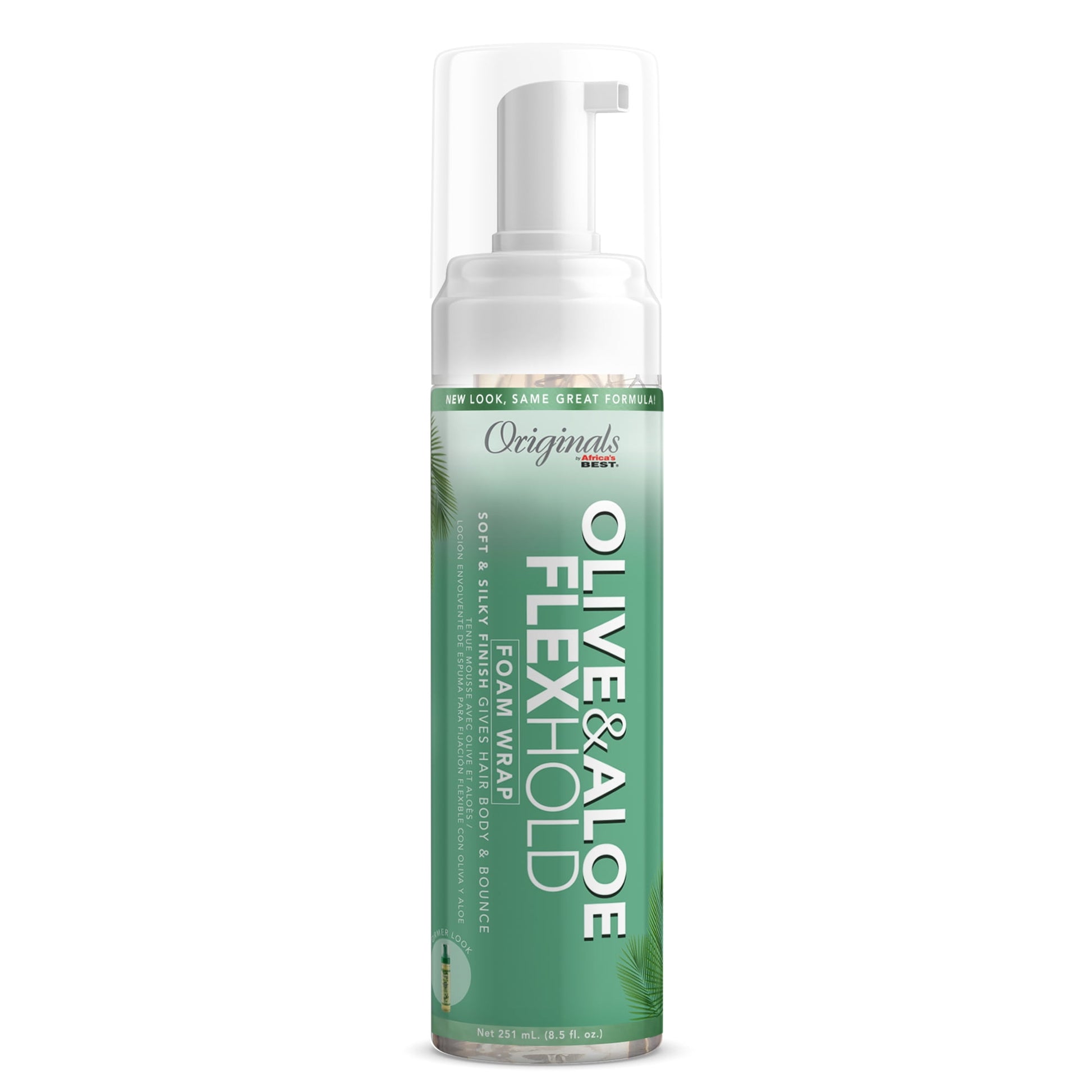 Africas Best Originals Olive & Alo Soft Shine Flex Hold 8.5oz
