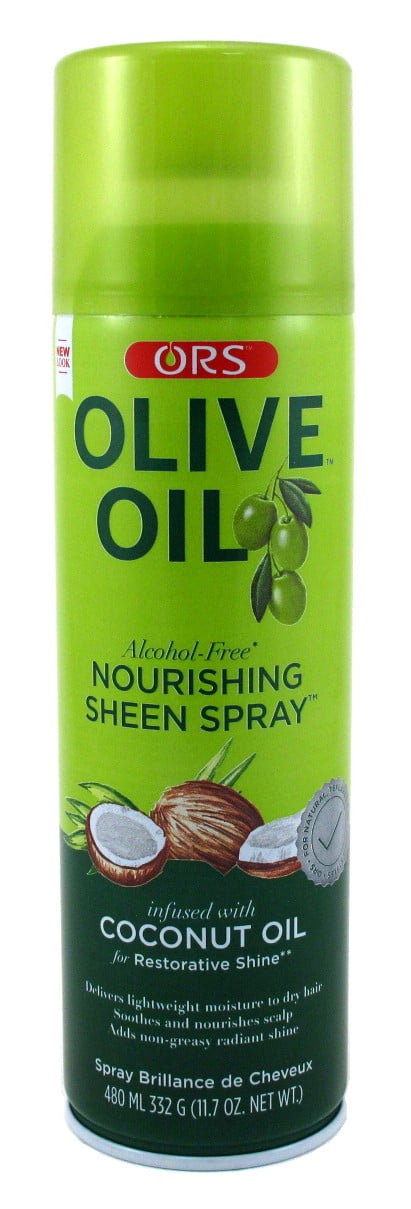 ORS Olive Oil Nourishing Sheen Spray infused with Coconut Oil