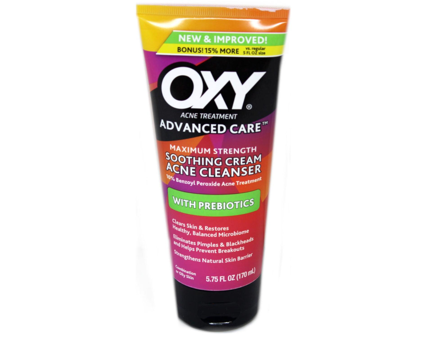 OXY MAXIMUM ACTION 10% BP FACE WSH 5OZ
