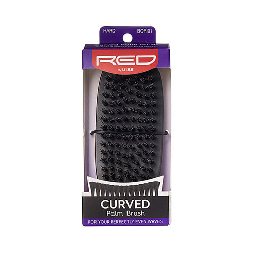 Kiss Red Brush Club 2-Side Bristles (6in) 100% Boar