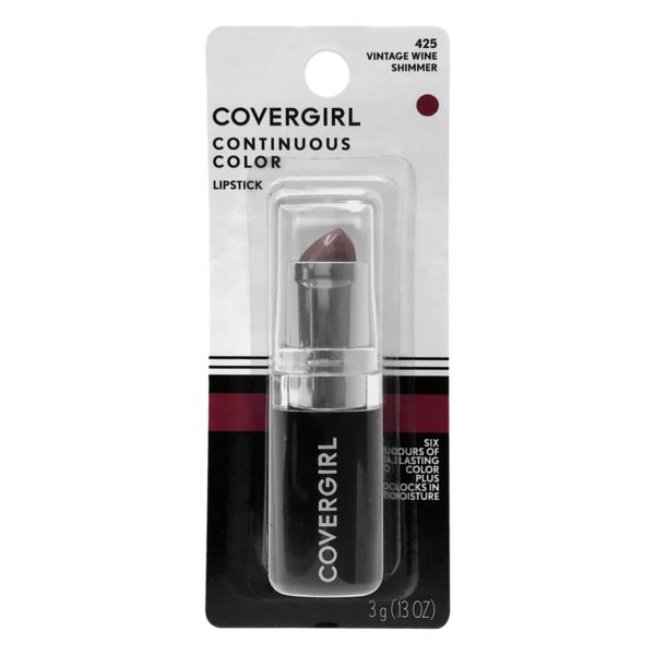 COVERGIRL Continuous Color Lipstick - 425 Vintage Wine