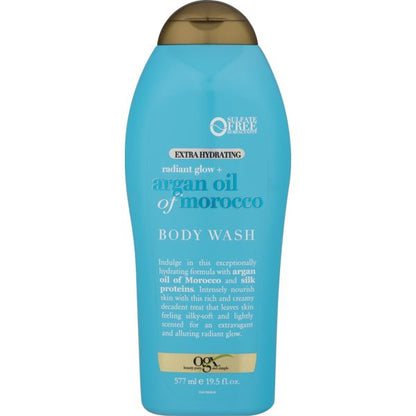 Ogx Body Wash Argan Oil Of Morocco Extra Hydrating 19.5oz