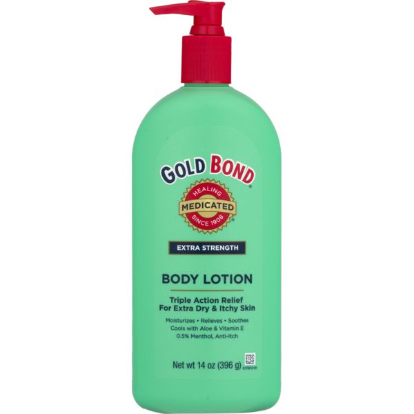 Gold Bond Body Lotion Extra Strength Medicated 14oz